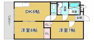 「プレミエールクラーテ」【4階】の間取り