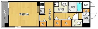 「EXE VILLA WEST」【310号室】の間取り