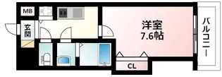 Luxe新大阪SOUTH【2階】の間取り