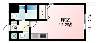 グランブルジュ【6階】の間取り