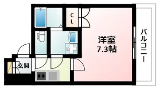 S-FORT江坂Salita【6階】の間取り