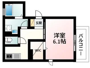 ダイワ・メゾン・三国本町【1階】の間取り