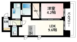 第26関根マンション【11階】の間取り