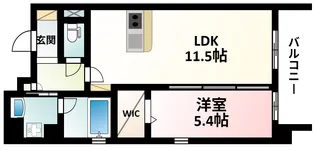 アグレアーブル【7階】の間取り