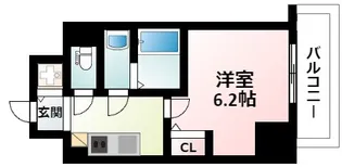 La Douceur江坂Ⅱ【2階】の間取り