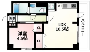 ドイマンション【6階】の間取り
