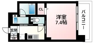 ルーヴェンブルン豊津【2階】の間取り