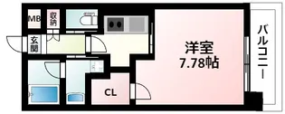 レジディア新大阪Ⅱ【5階】の間取り