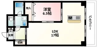 アミルⅤ番館【3階】の間取り