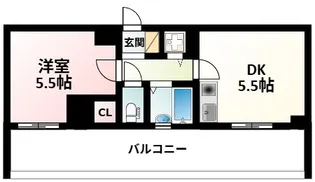 リーガル新大阪Ⅵ【3階】の間取り