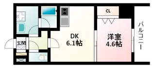 ハイムラポールPART13【5階】の間取り