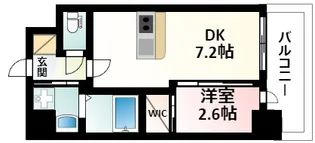 セレニテ江坂アリア【12階】の間取り