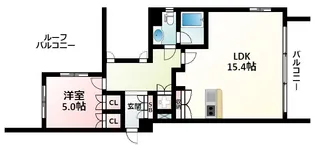 エデラ・カーサ【4階】の間取り