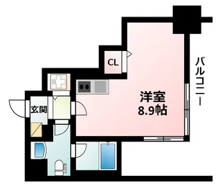 セイワパレス東三国駅前【10階】の間取り