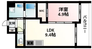 ノルデンハイム江坂Ⅱ【3階】の間取り