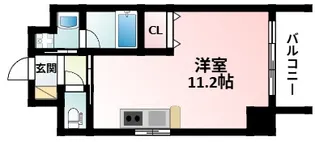 ドルチェヴィータ新大阪【7階】の間取り