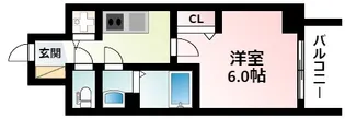プレサンス新大阪コアシティ【8階】の間取り