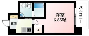 セレニテ江坂ルフレ【3階】の間取り