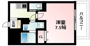 プライマル新大阪【3階】の間取り