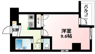 江坂OMパレス【2階】の間取り