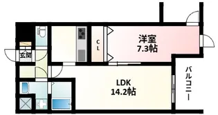 ラウレア【3階】の間取り