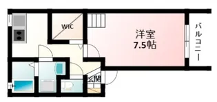 白樺ハイツ【1階】の間取り