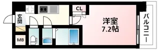 セレニテ西中島アリア壱番館【4階】の間取り