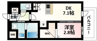 エステムコート新大阪ⅩⅥパルス【2階】の間取り