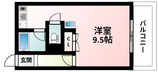 H's flats【3階】の間取り