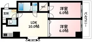 ノルデンタワー新大阪アネックス【5階】の間取り