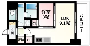 小西マンション【5階】の間取り