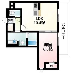 グランシャリオⅢ【3階】の間取り
