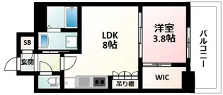 セレニテ新大阪カルム【10階】の間取り