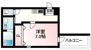 フジパレス垂水町Ⅴ番館【1階】の間取り