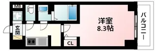 S-RESIDENCE江坂Lible【11階】の間取り