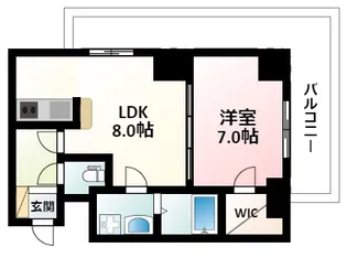 ノルデンタワー新大阪アネックス【2階】の間取り