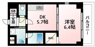 ベルデュール楓【2階】の間取り