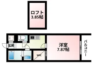 フォレステージュ江坂公園【15階】の間取り