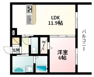 グランシャリオⅢ【3階】の間取り