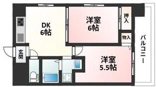 JMRレジデンス新大阪【10階】の間取り