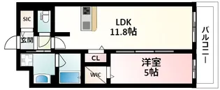ホープハウスⅢ【4階】の間取り
