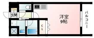 ルーヴェンブルン豊津【3階】の間取り