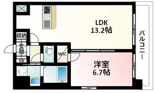 スプランディッド江坂駅前【3階】の間取り