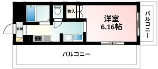 ウィニング・パラ江坂【5階】の間取り