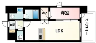 ブランシエスタ南吹田パークサイド【2階】の間取り