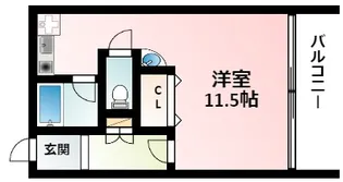 H's flats【2階】の間取り