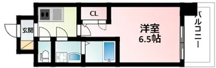 レジュールアッシュ三国本町【2階】の間取り