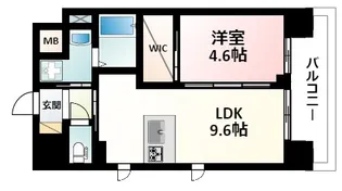 第26関根マンション【3階】の間取り