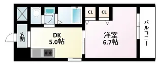 第15関根マンション【2階】の間取り