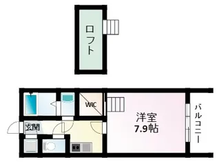 フォレステージュ江坂公園【11階】の間取り